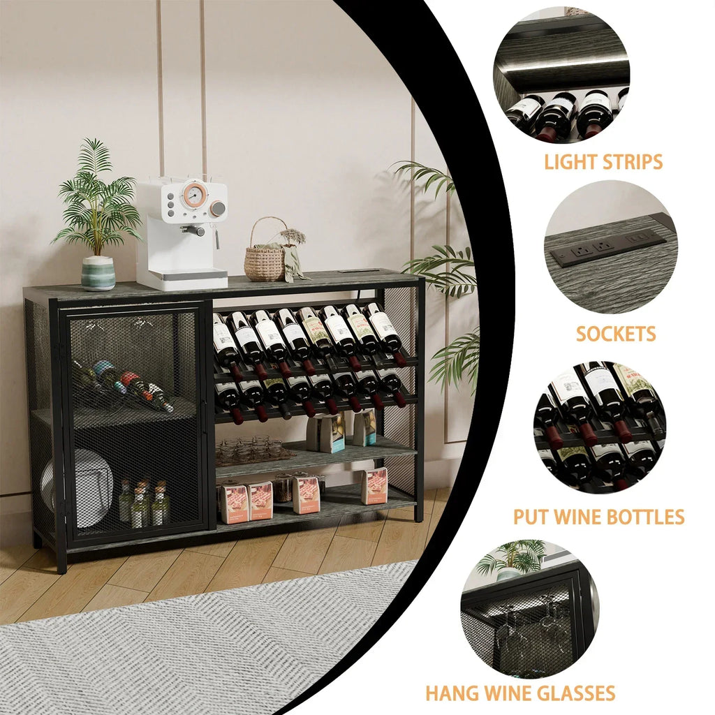 Wooden Wine Cabinet