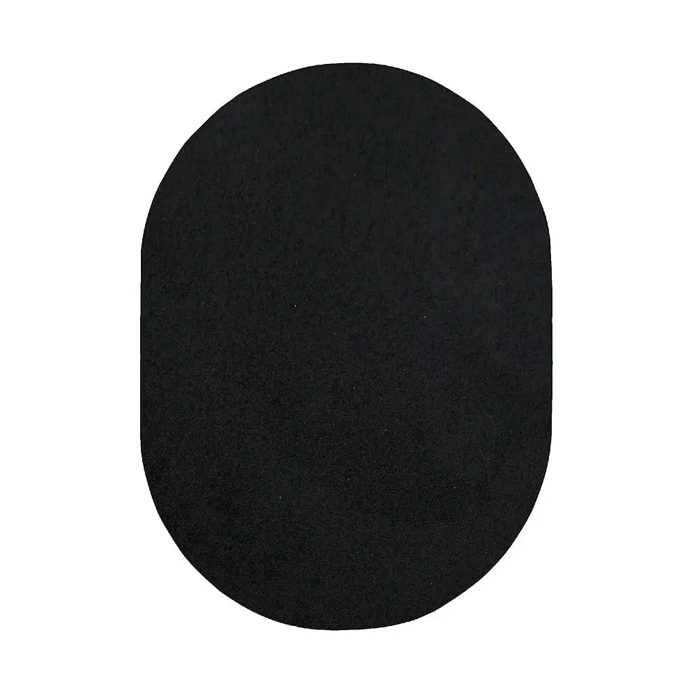 2x8 Oval Black