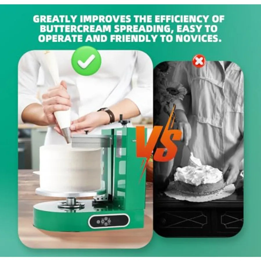Electric Cake Decorating Machine for 4-12inch Cakes