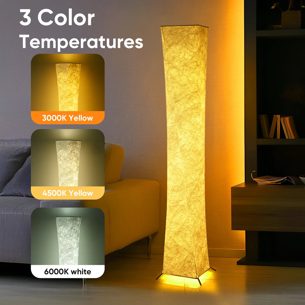 52" Modern Slim Soft Light Lamp