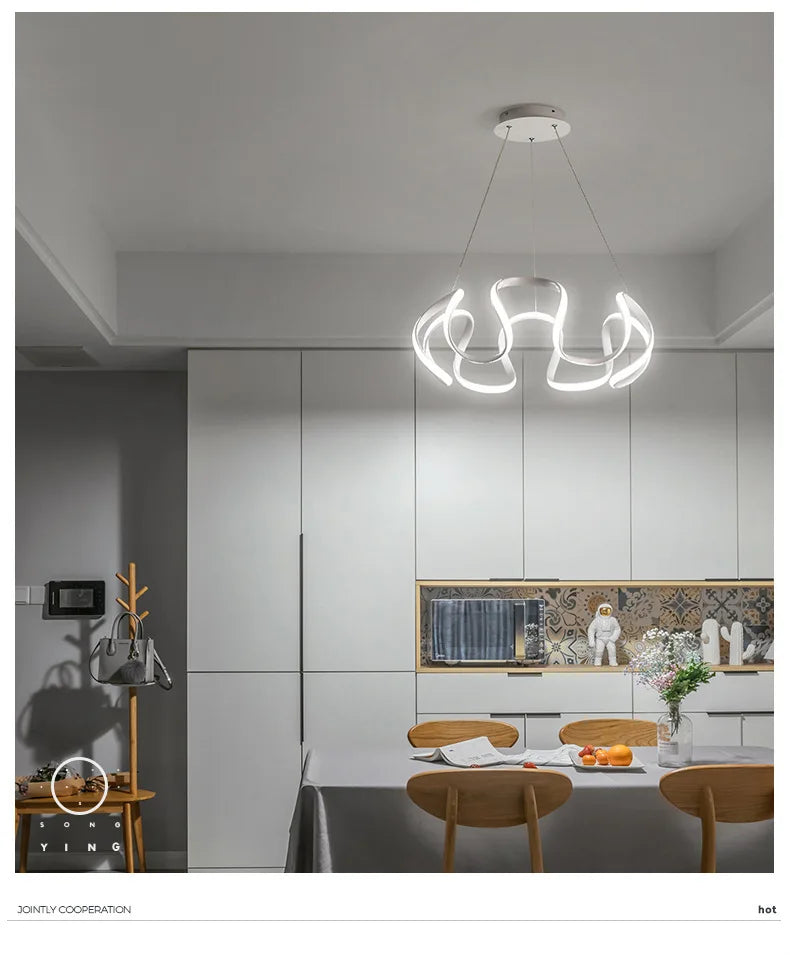 Modern Nordic LED Chandelier