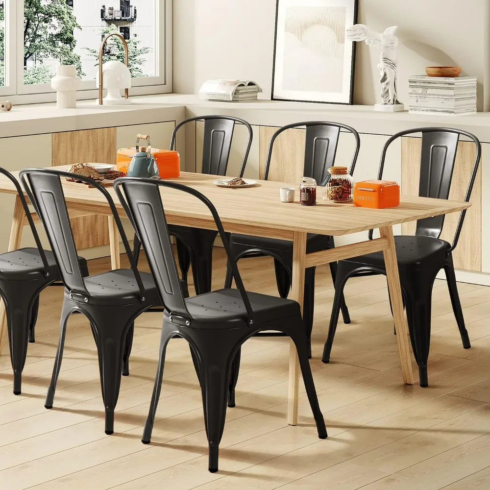 4 Metal Indoor-Outdoor Stackable Classic