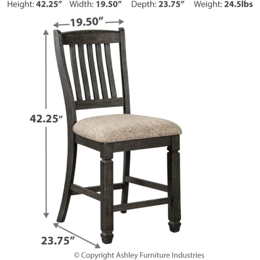 2 Farmhouse Counter Height Stools