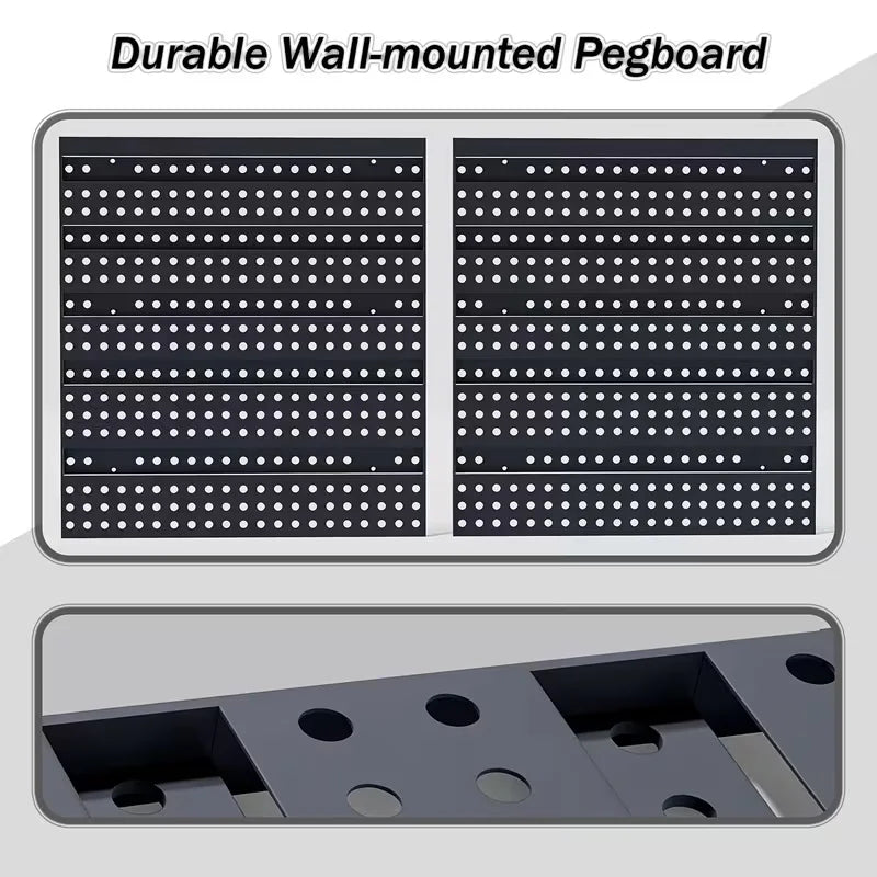 30pcs Heavy-Duty Wall Mounted Storage