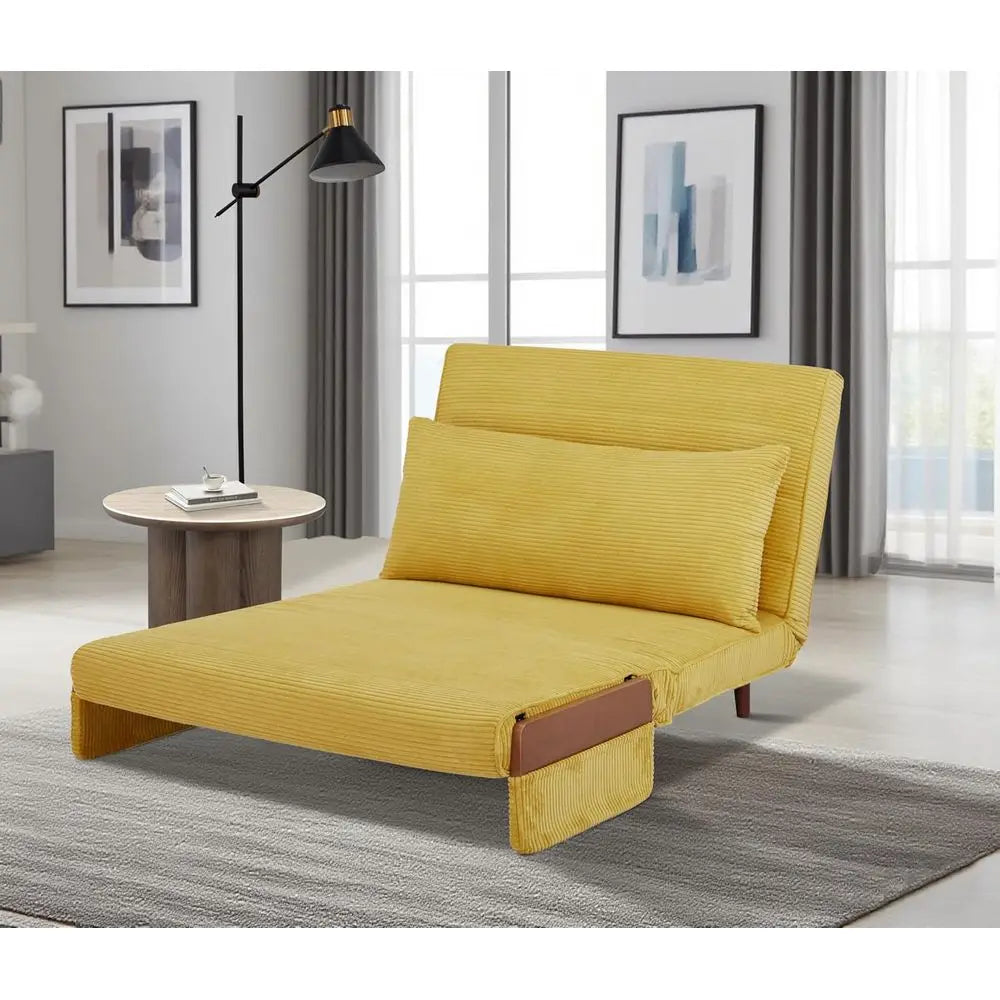 3-in-1 Chenille Sofa Bed