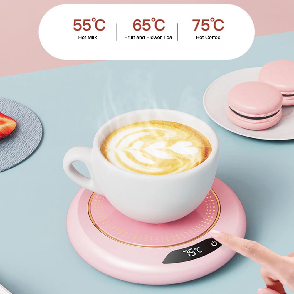 USB Heating Coaster 3 Temperature Coffee Warmer