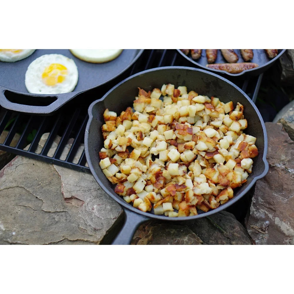 Pre-Seasoned Cast Iron Skillet Nonstick