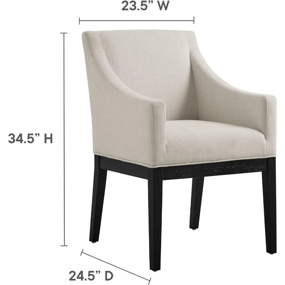 Mid-Century Modern Upholstered w/Arms