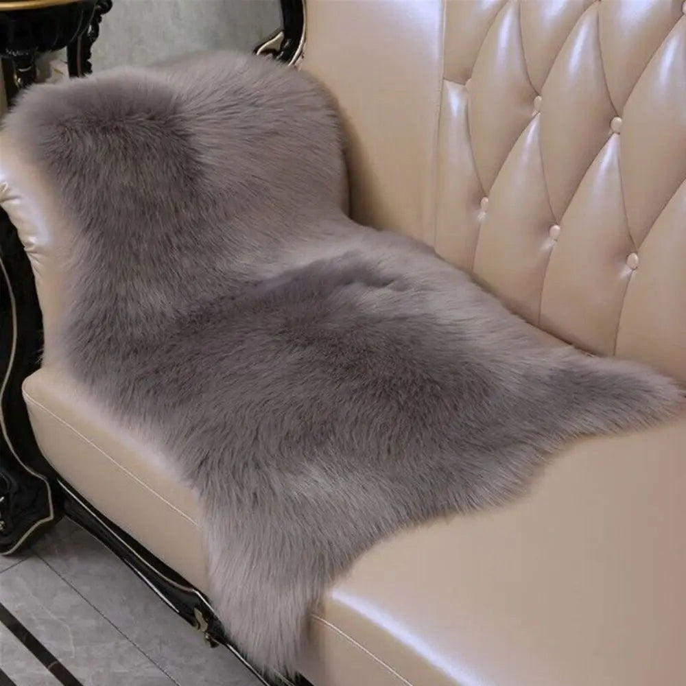 22x20 Washable Fluffy Sheepskin Rug