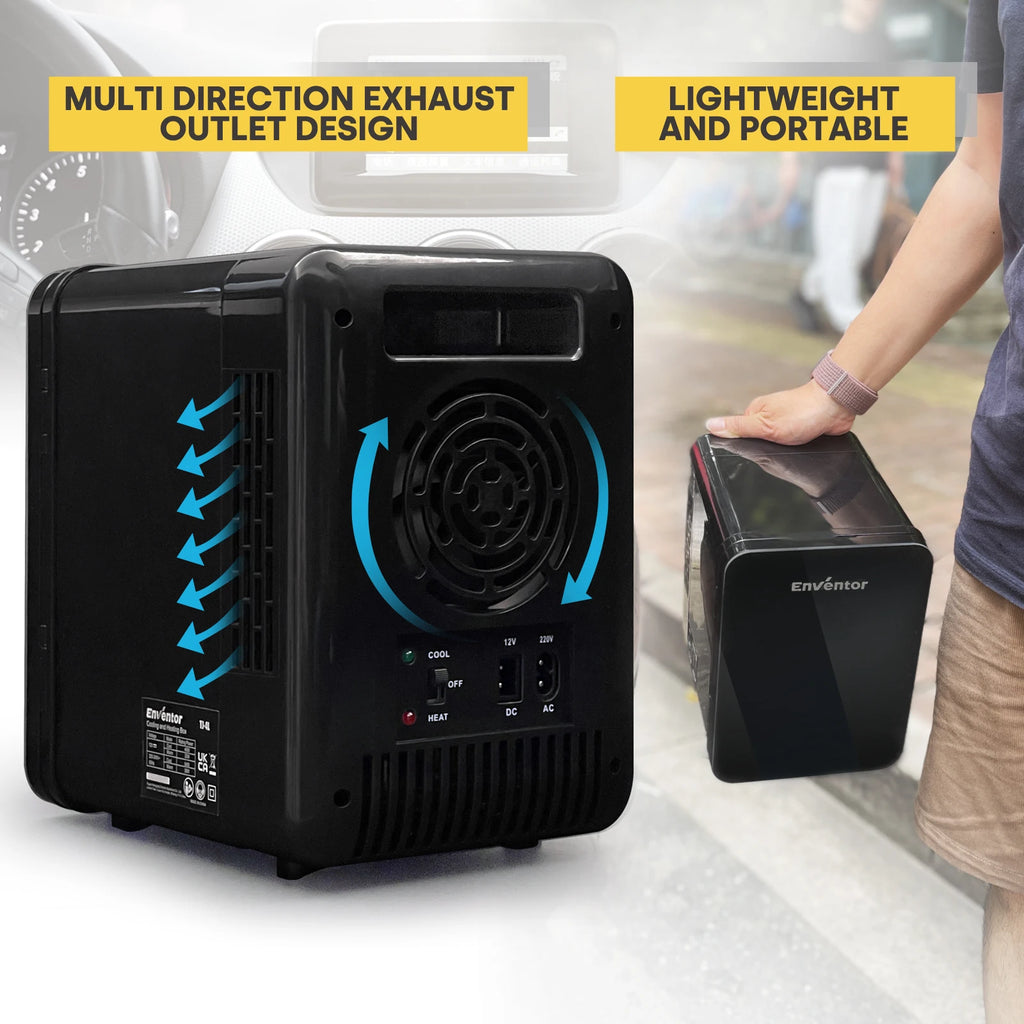 4L Mini Refrigerator Portable Car Skincare