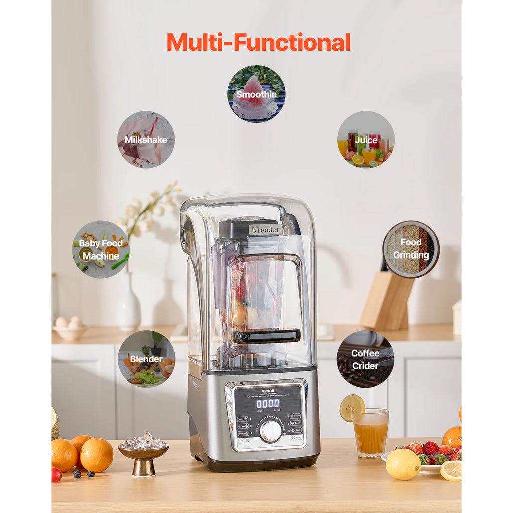 2.5L/3.5L Electric Blender for Smoothies 1400W