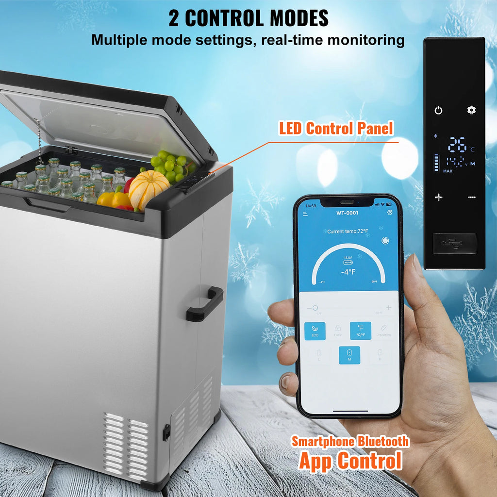 Car Refrigerator 12Volt 70L Single -4℉-68℉ Adjustable