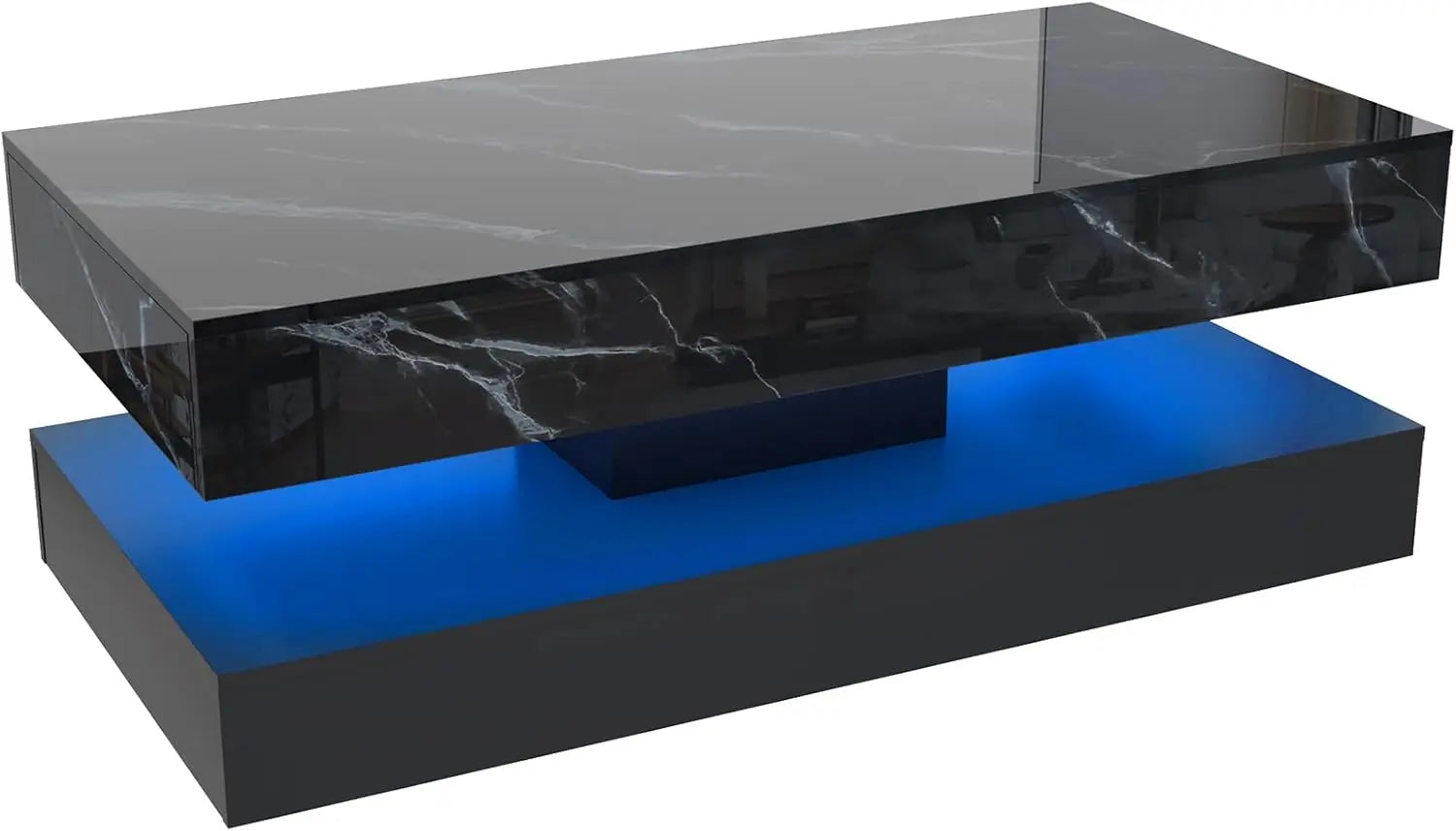 Modern Coffee Table with LED lights
