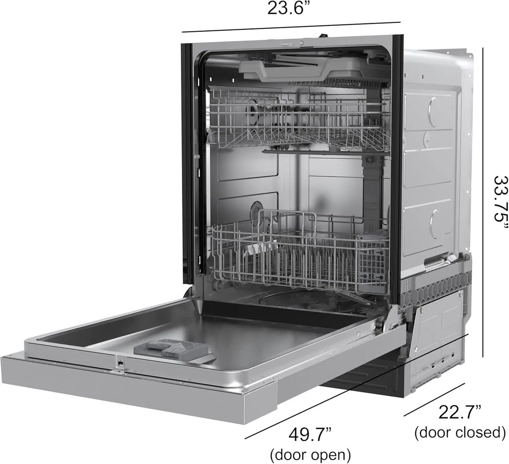 24″ Built-In Stainless Steel Tall Tub