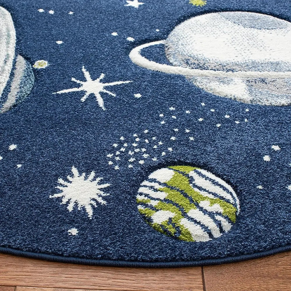 5'3" Circle Navy/Ivory Planets