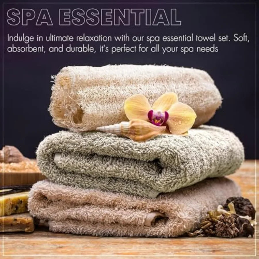 6 Pack Bath Towels Set 27 x 54