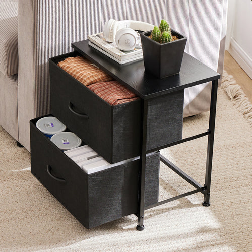 2 Drawer Storage Table