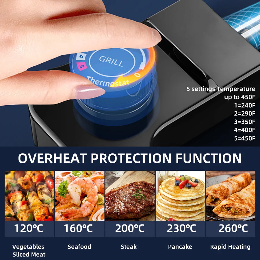 Home Smoke-free Electric Multifunctional Baking Tray