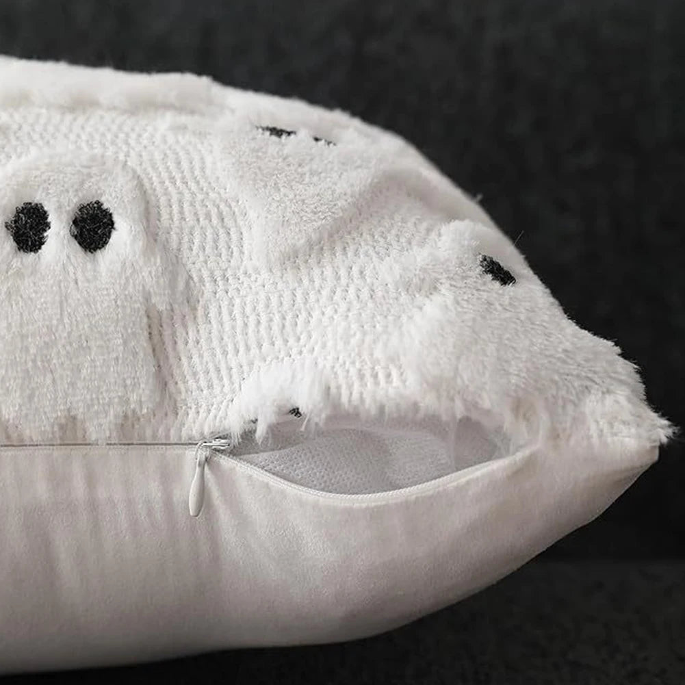 Halloween Knit Throw Pillow Covers