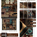 8x10 Southwestern Lodge-Style Bear