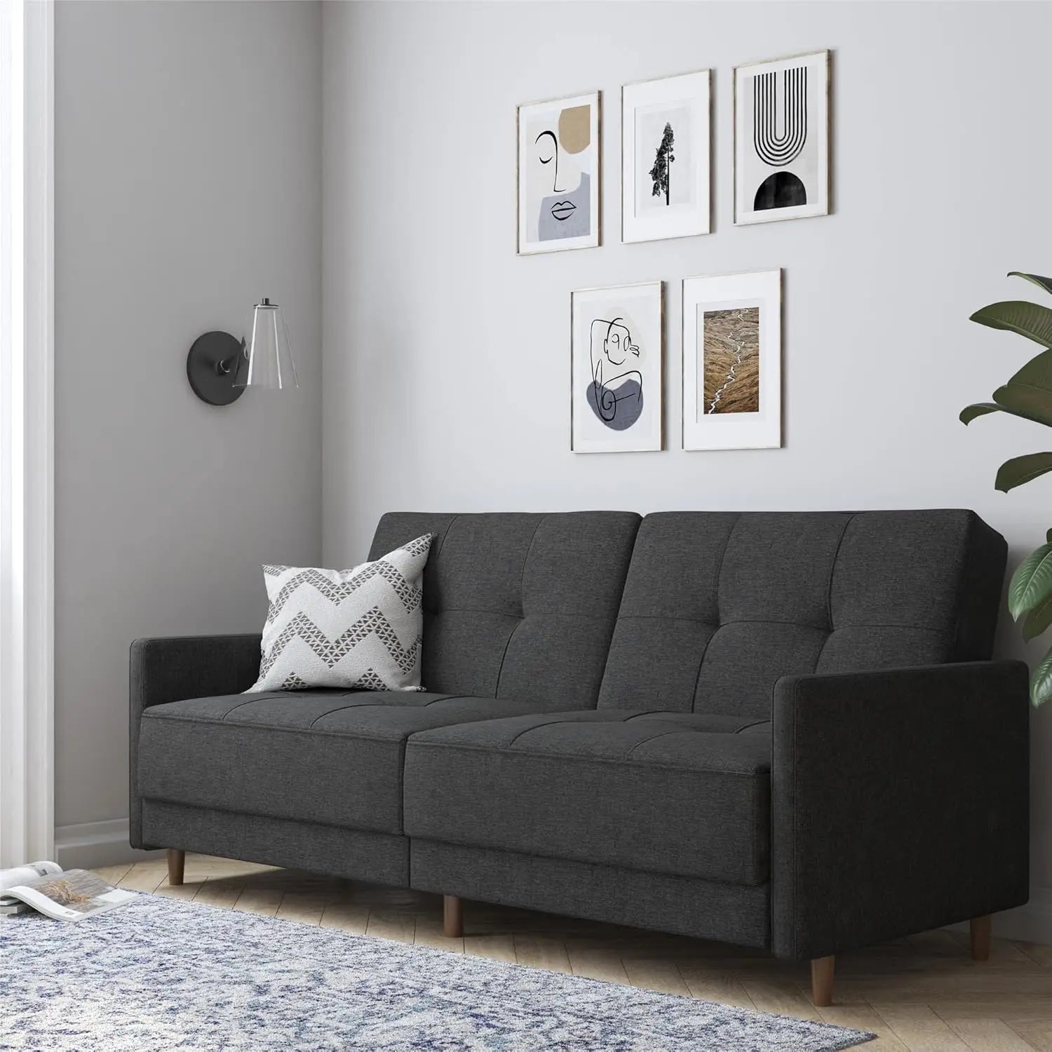 76" Futon Sofa Bed