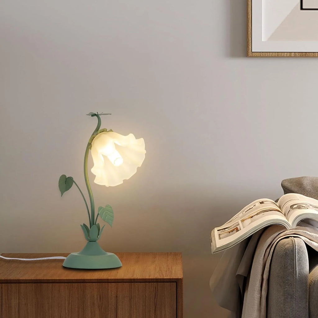 Modern Lamp Stained-Glass Flower