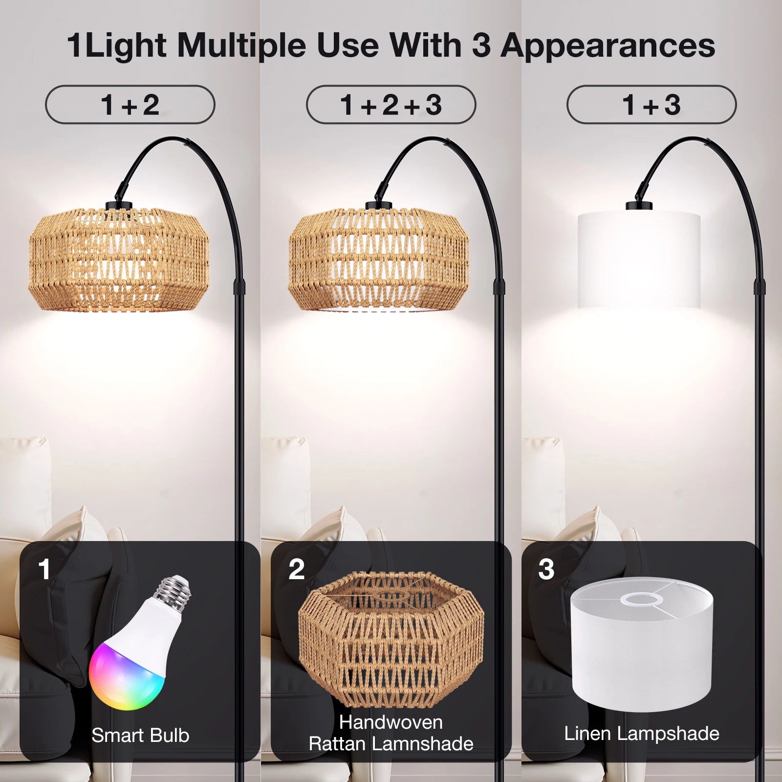 Modern Smart LED w/Remote