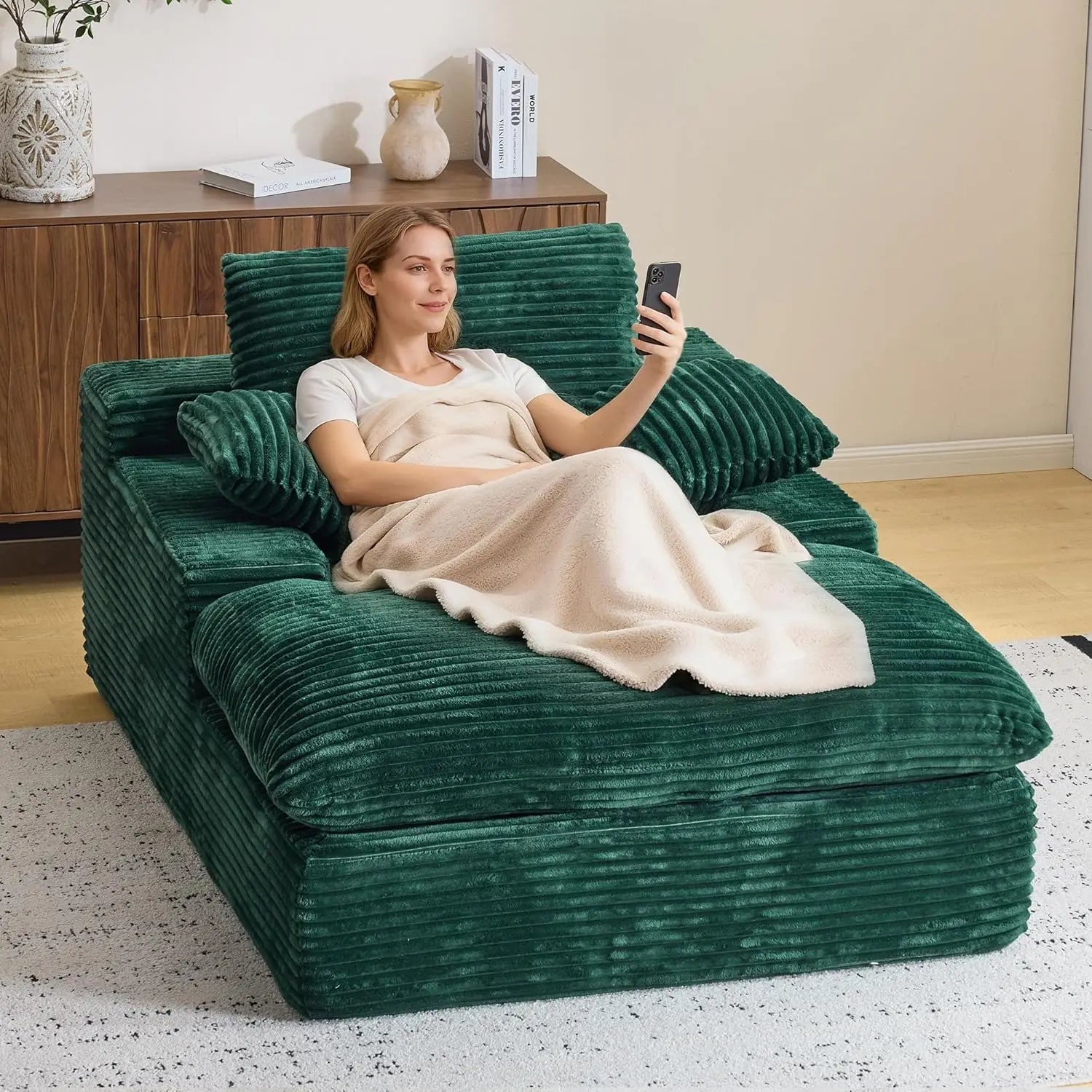 67 Inch Chaise Lounge Chair