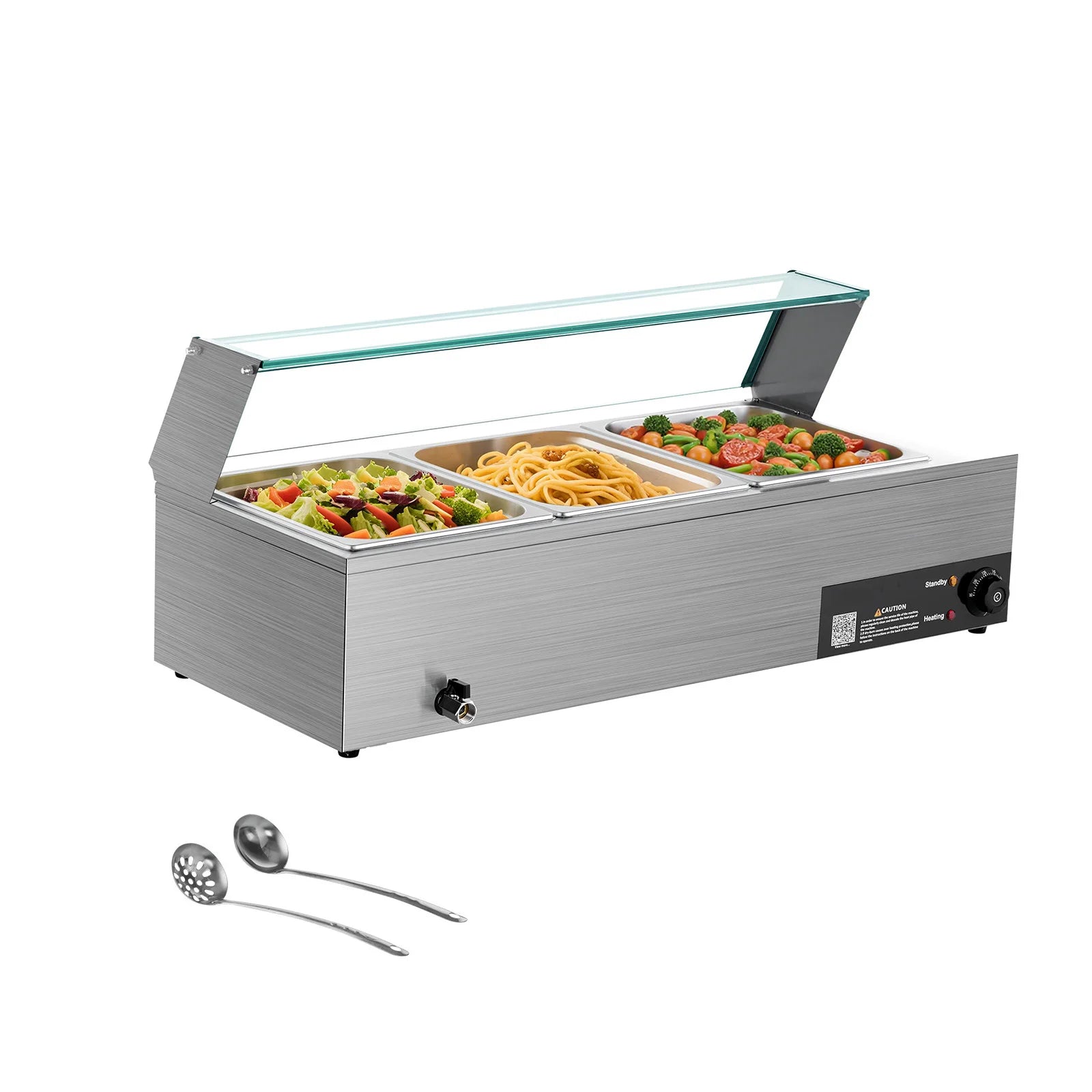 Commercial Food Warmer Electric Stainless