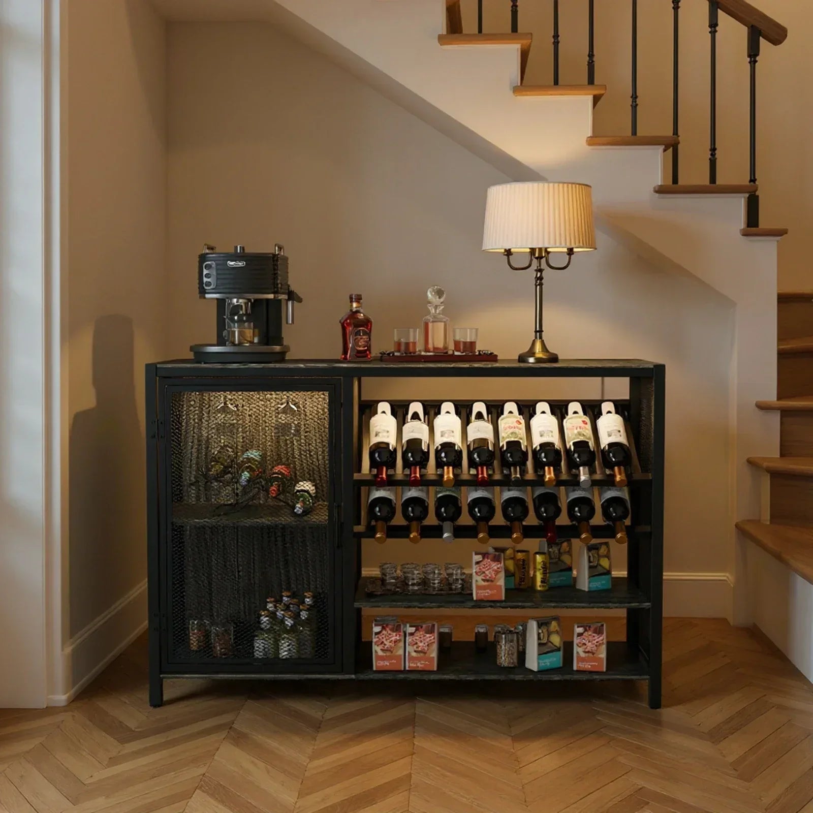 Wooden Wine Cabinet