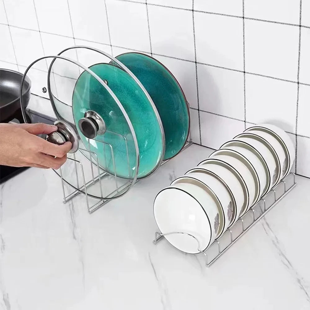 Stainless Steel Dish Draining Rack Multipurpose