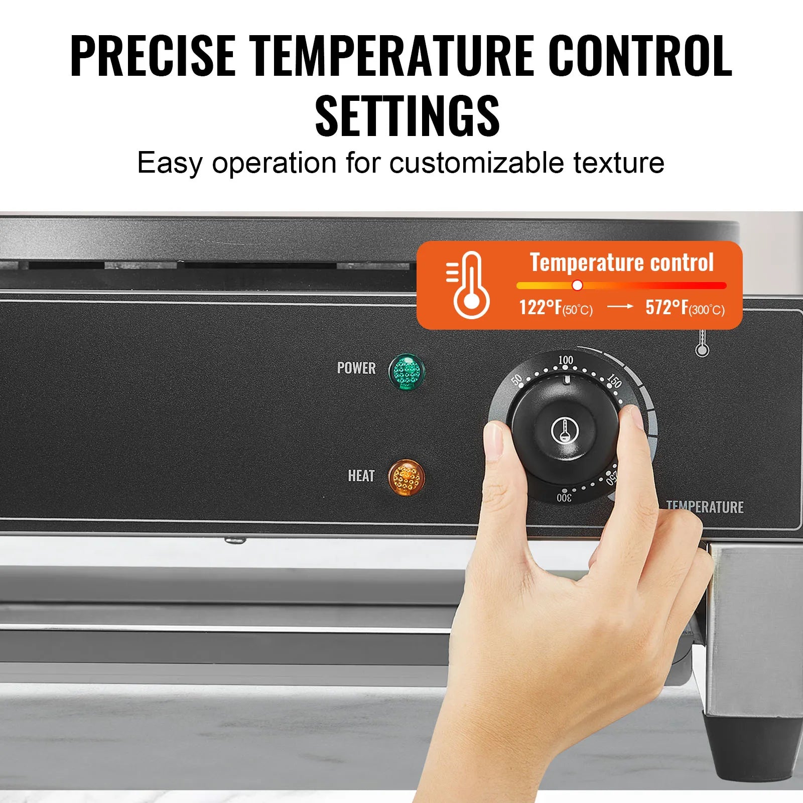 Electric Crepe Maker 16 Inch Commercial