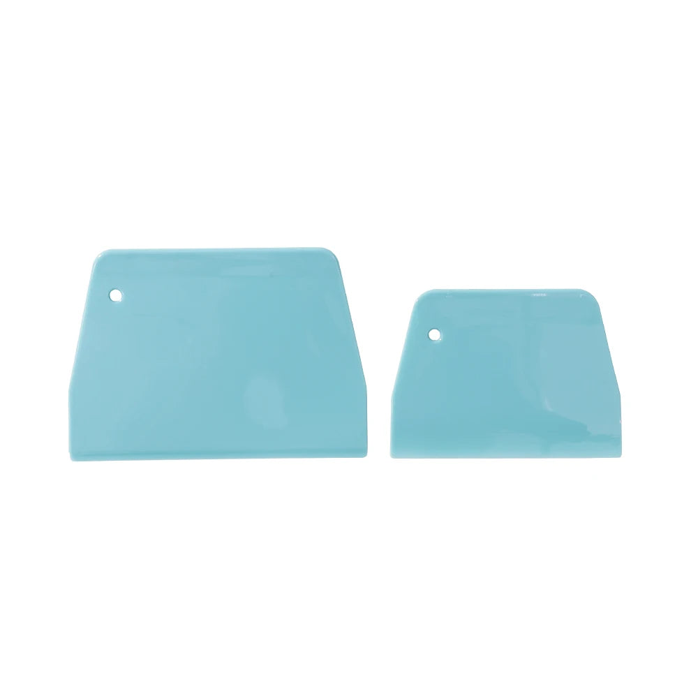 2pc Plastic Spatula/Dough Scraper