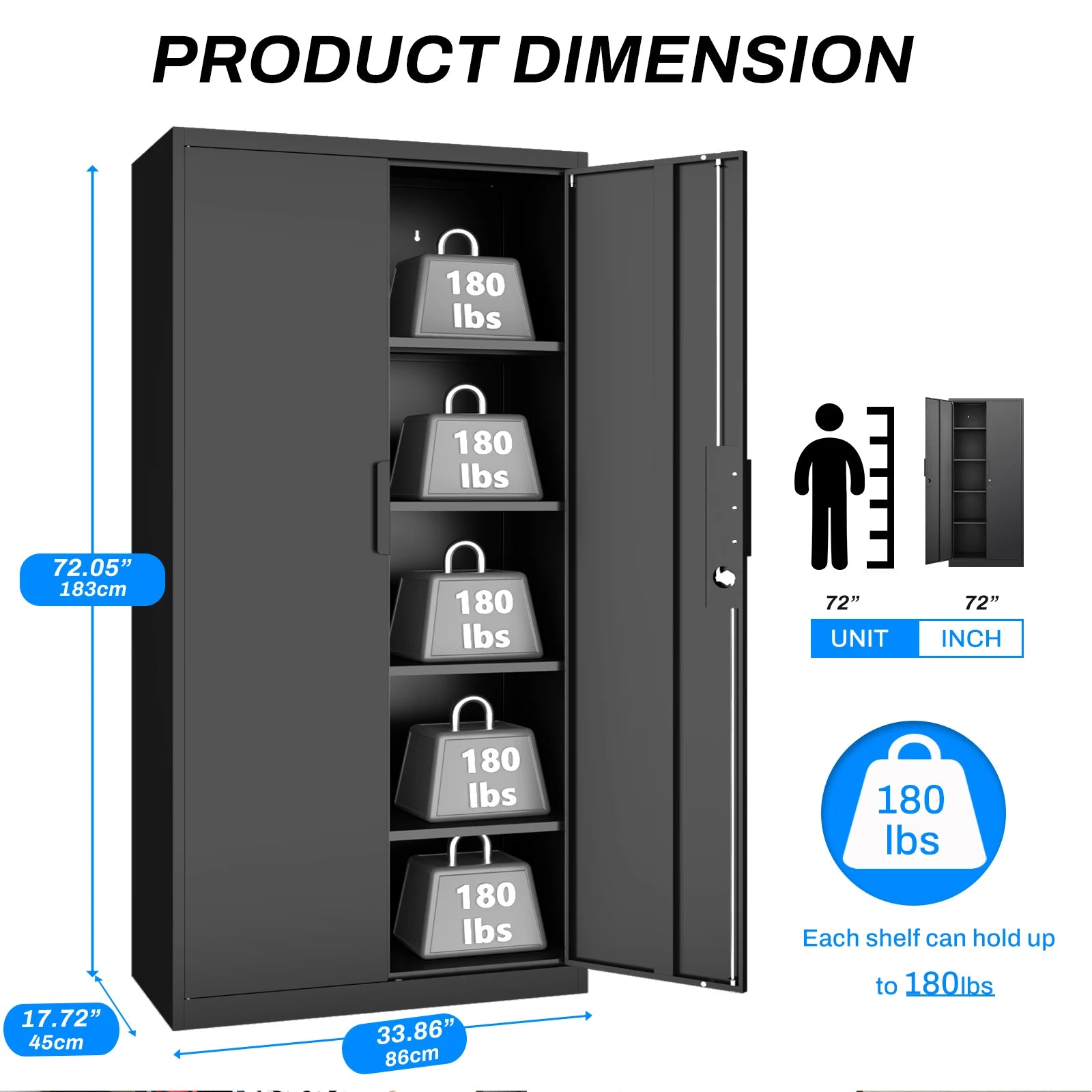 Metal File Cabinet for Garage Storage