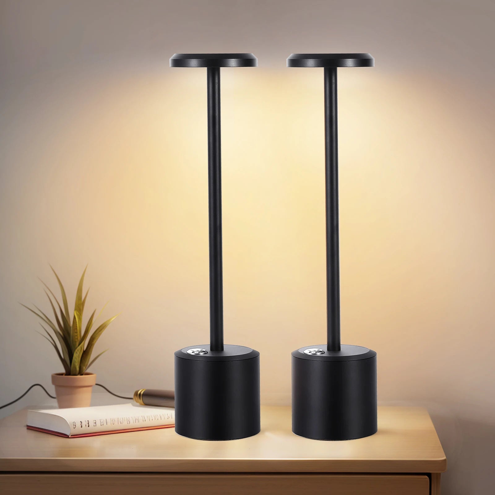 Rechargeable LED Wireless Touch Lamps 2