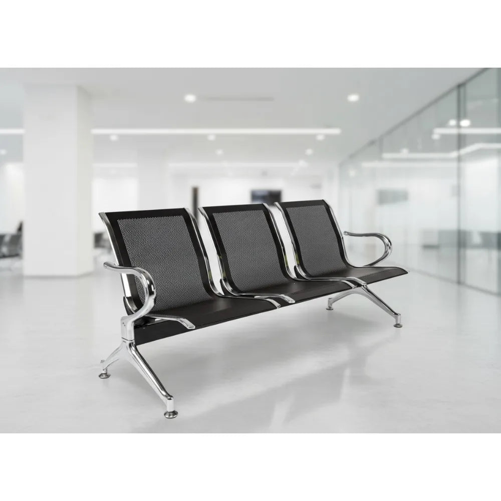 3-Seat Office Reception Chairs