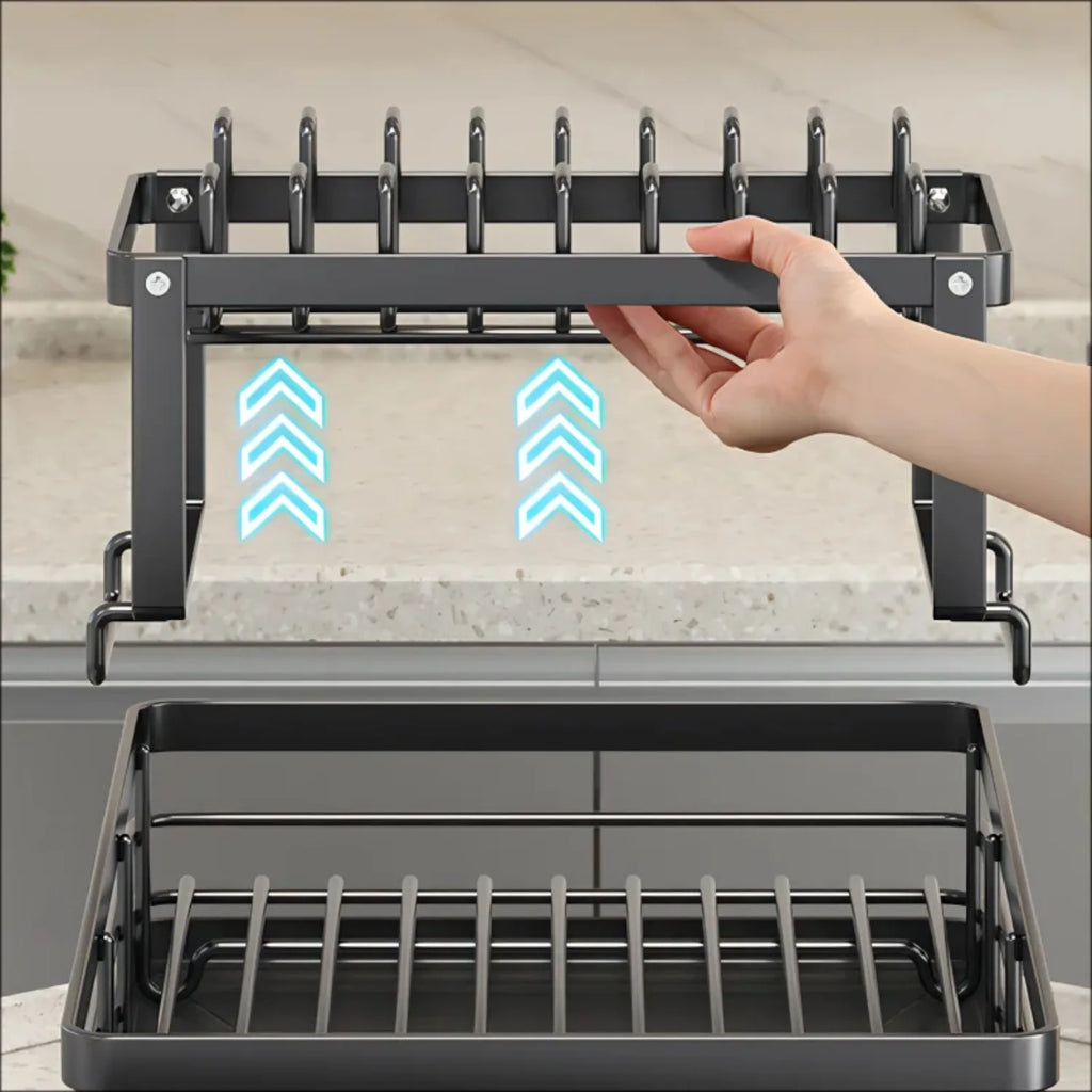 Stainless Dish Rack Adjustable