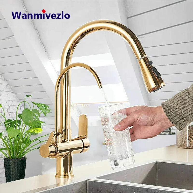 Purify Water Deck Mounted Dual Handle