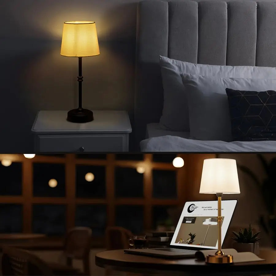Cordless LED Lamp w/Dimmer rechargeable