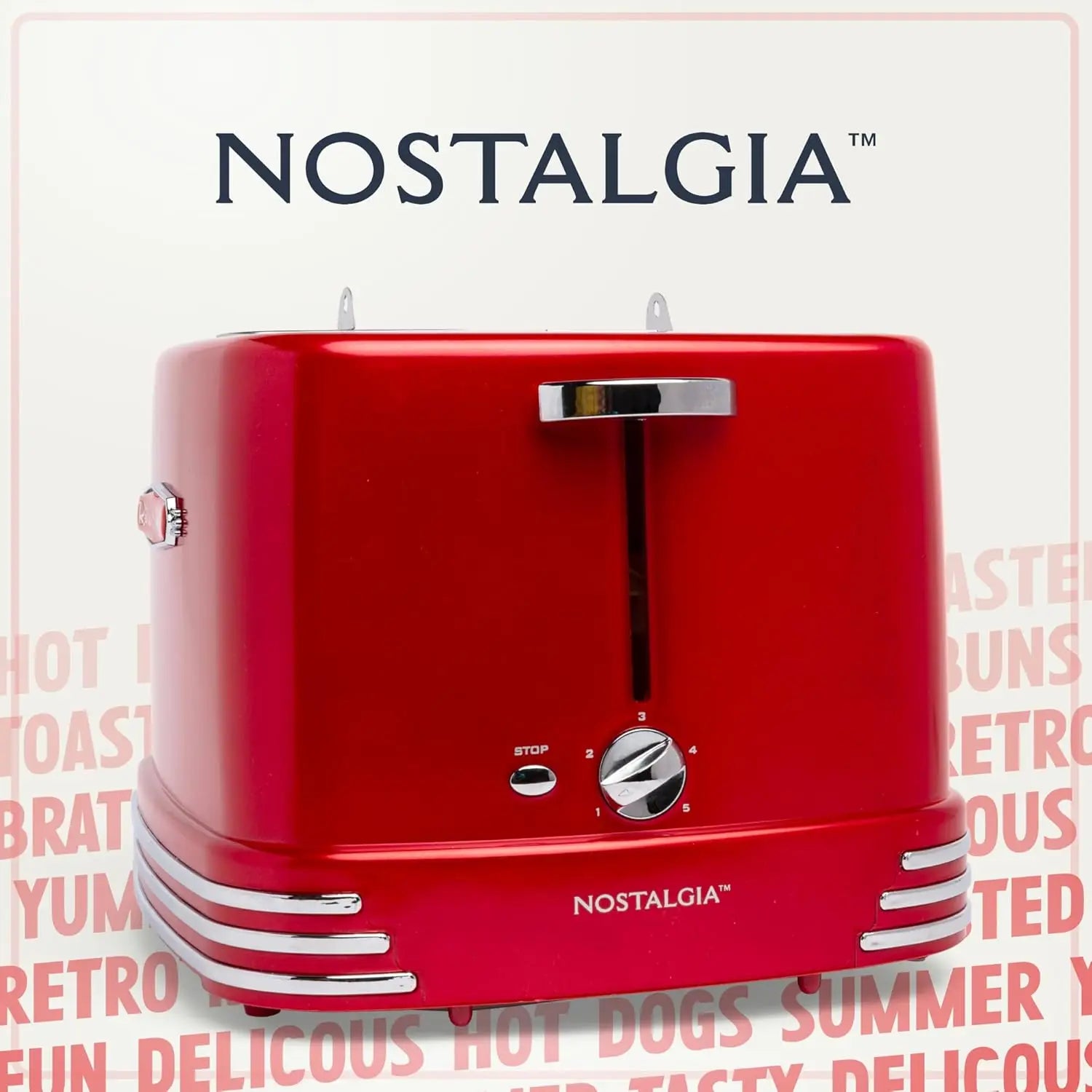 4 Slot Hot Dog and Bun Toaster