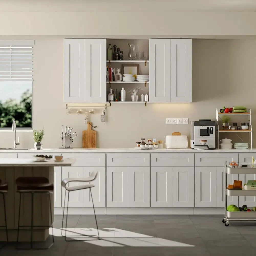 RTA Solid Wood Wall Cabinet W/Soft-Close