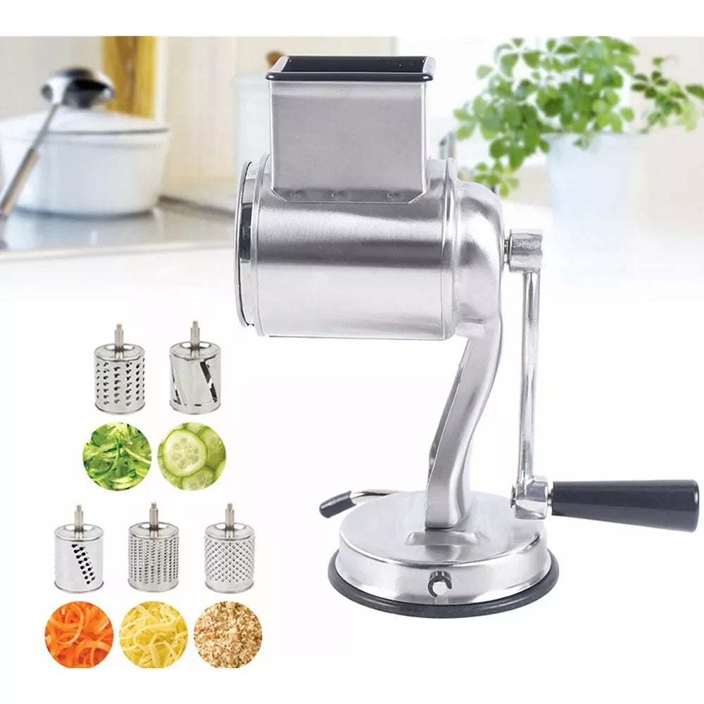 Rotary Cheese Grater/Shredder Stainless
