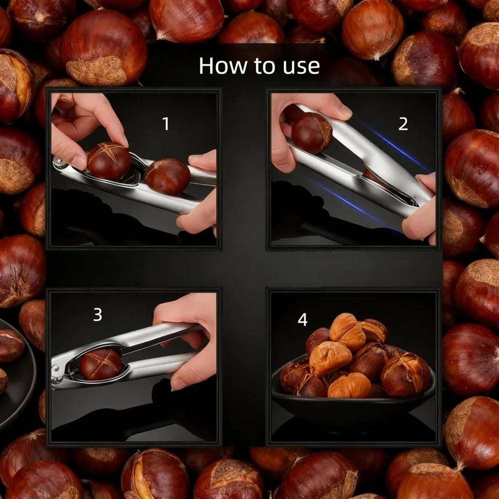 Multifunctional Nut-Cracker Stainless