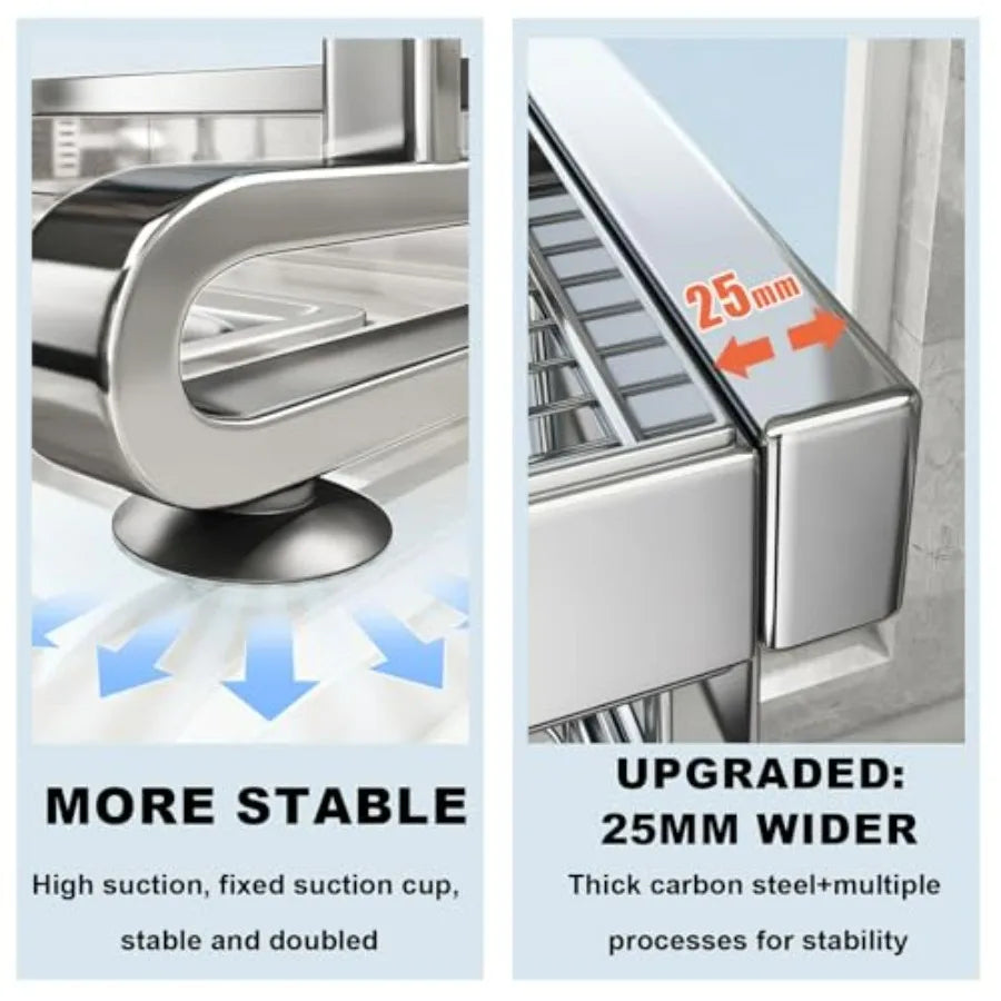 Dish Rack 3 Tier Full 304 Stainless Steel