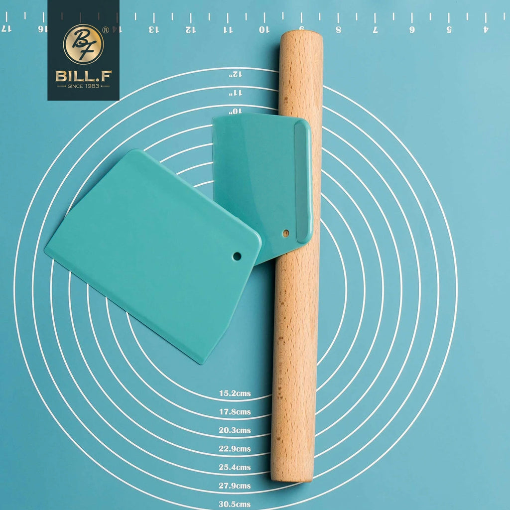 2pc Plastic Spatula/Dough Scraper