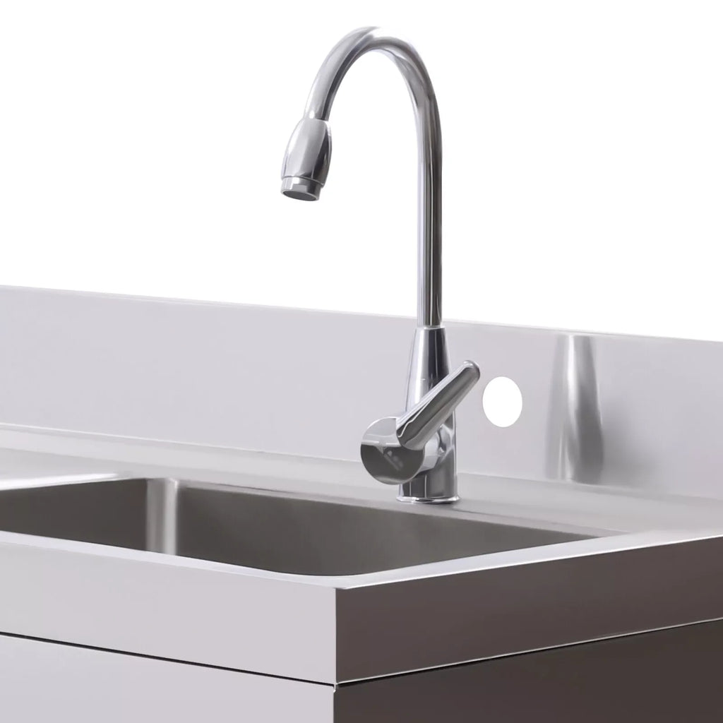Commercial Stainless Utility Sink Prep Table
