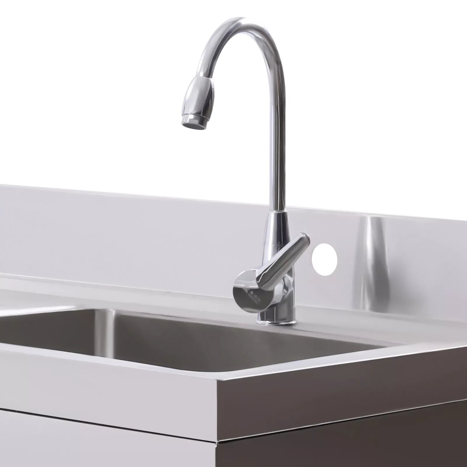 Commercial Stainless Utility Sink Prep Table