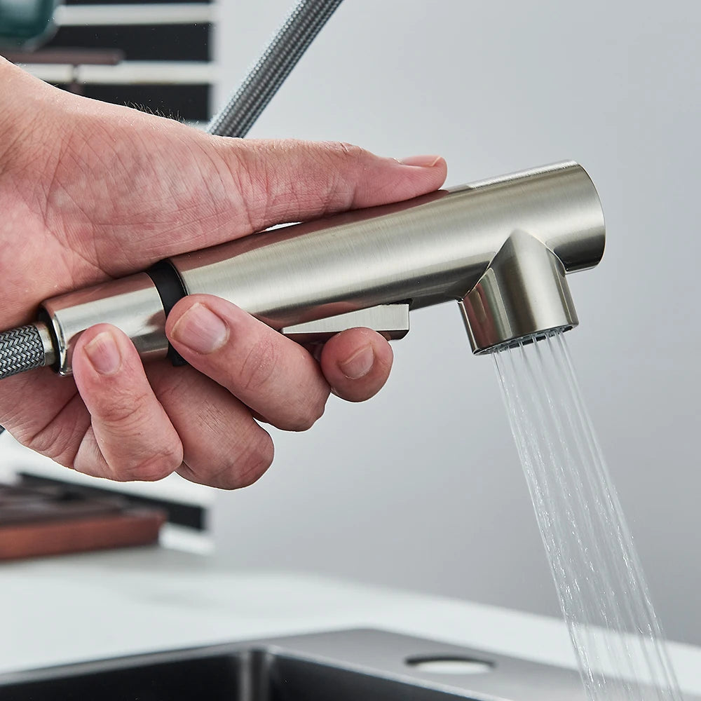 Pull Out Pressure Stream Sprayer Stainless
