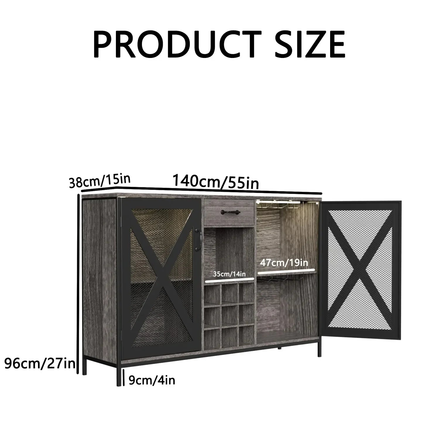 Wooden Wine Cabinet