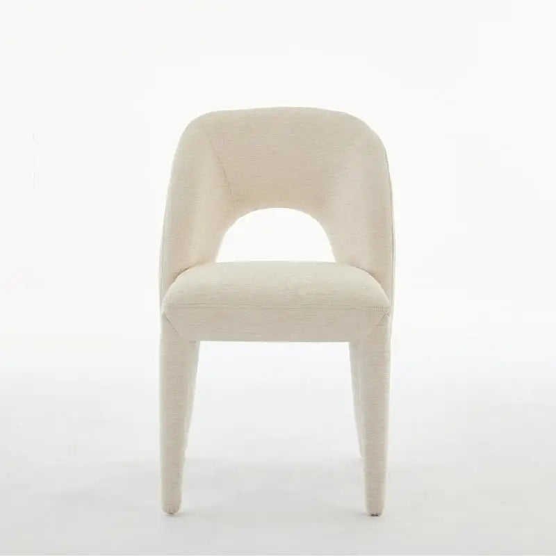 2 Cream Chenille